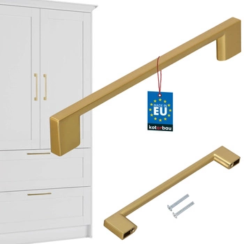 Bucătărie mobilier mâner clasic modern lung aur mat 160 mm