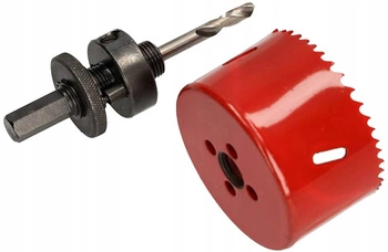 Ferăstrău de găurit bi-metal 73mm adaptor de frezare a coroanei