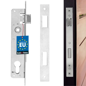 Încuietoare cu inserție pentru uși porți de garaj din oțel 90/20 mm