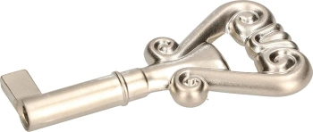 Cheie mobilier bar universală decorativă retro satin 54 mm set de 5 buc.