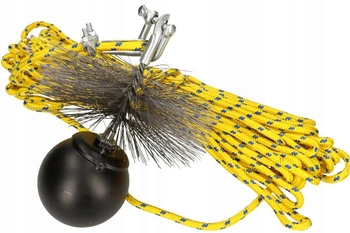Kit de curățare a coșului de fum 150 mm 22 m