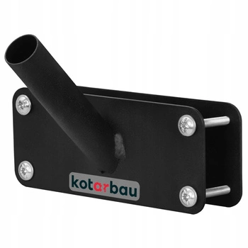 Suport pentru steag pentru balcon 170 pe balustradă unitar - Culoare neagră