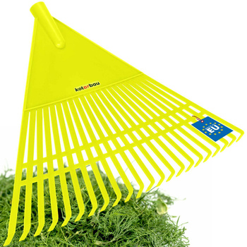 greblă ventilator de grădină din plastic pentru frunze de iarbă 55 cm